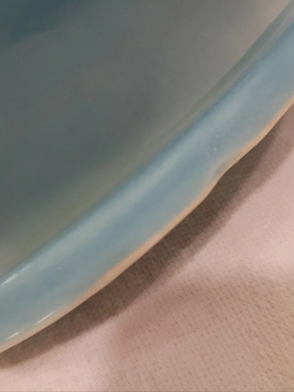 Vintage Homer Laughlin Harlequin Turquoise Sauce Boat Gravy Boat